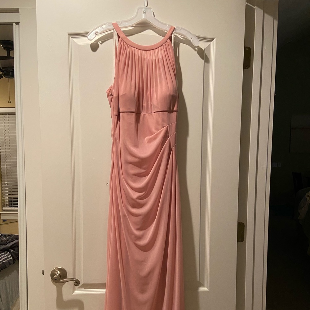 David’s bridal bridesmaid dress